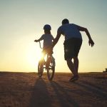 FatherChildBike